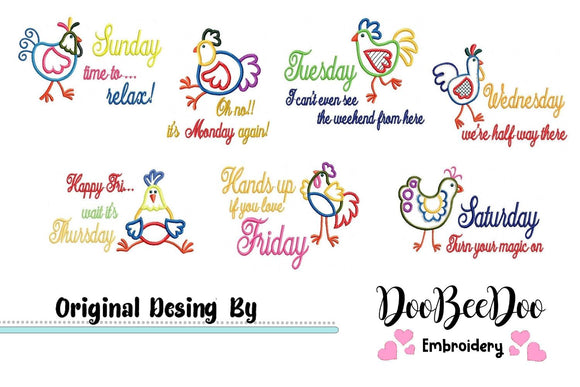 Kitchen Embroidery Designs - DooBeeDoo Embroidery Designs
