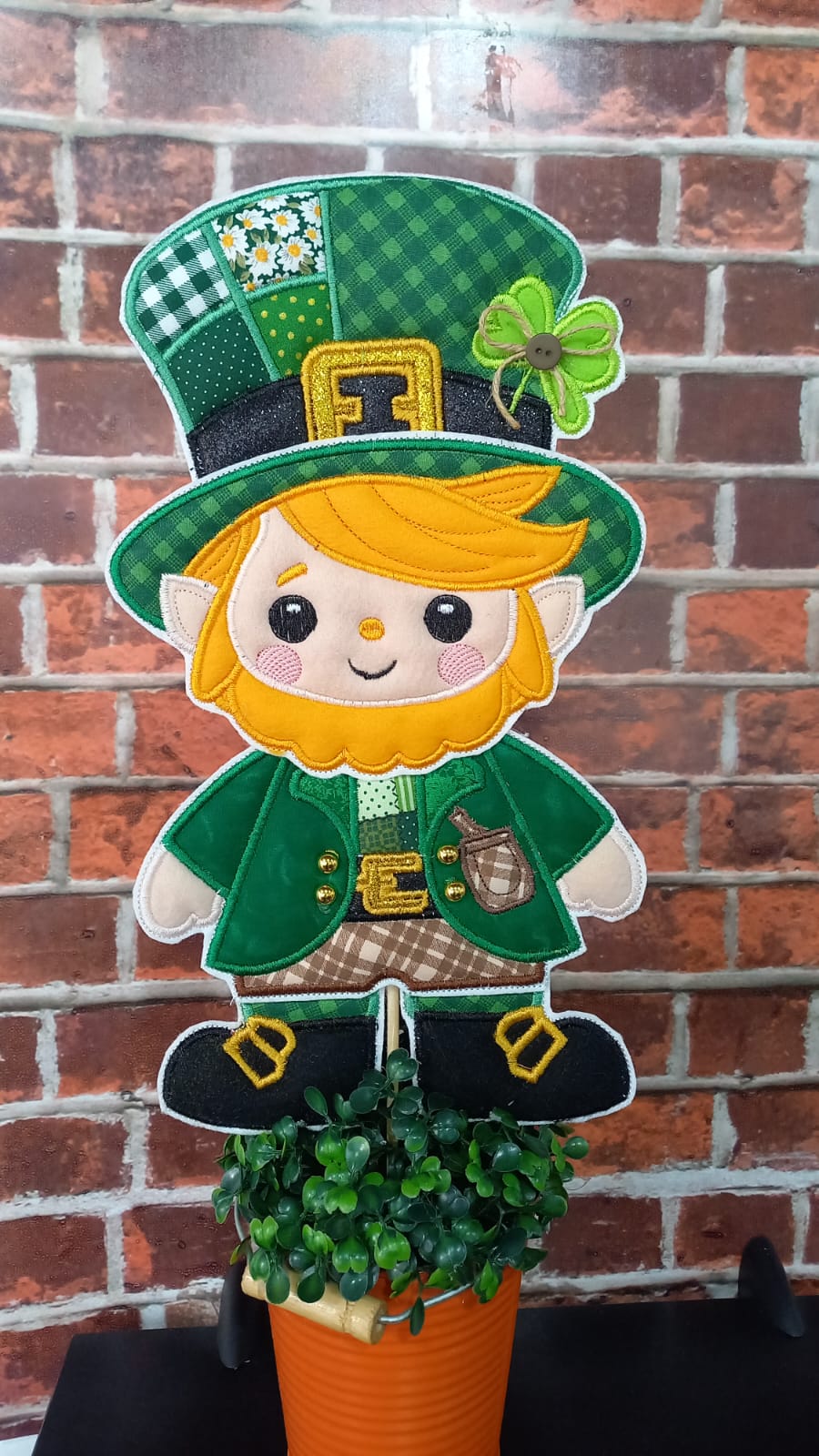 Cute Leprechaun - ITH Project - Machine Embroidery Design