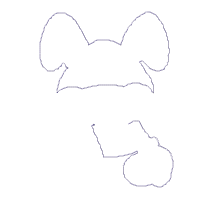 Easter Baby Bunny Holding Carrot - Applique - Machine Embroidery Design