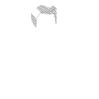 Chandler Bing Silhouette Friends - Fill Stitch - Machine Embroidery Design