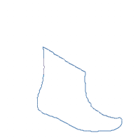 Cowgirl Boot and Hat - Applique - Machine Embroidery Design