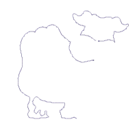 Cute Cow - Applique - Machine Embroidery Design