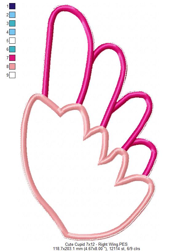 Cute Cupid - ITH Project - Machine Embroidery Design