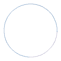 Christmas Gingerbread Girl - Applique - Machine Embroidery Design