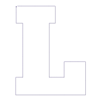 Monogram L Spider Web Letter L - Applique - Machine Embroidery Design