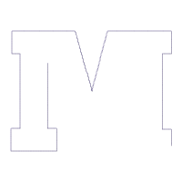 Monogram M Spider Web Letter M - Applique - Machine Embroidery Design