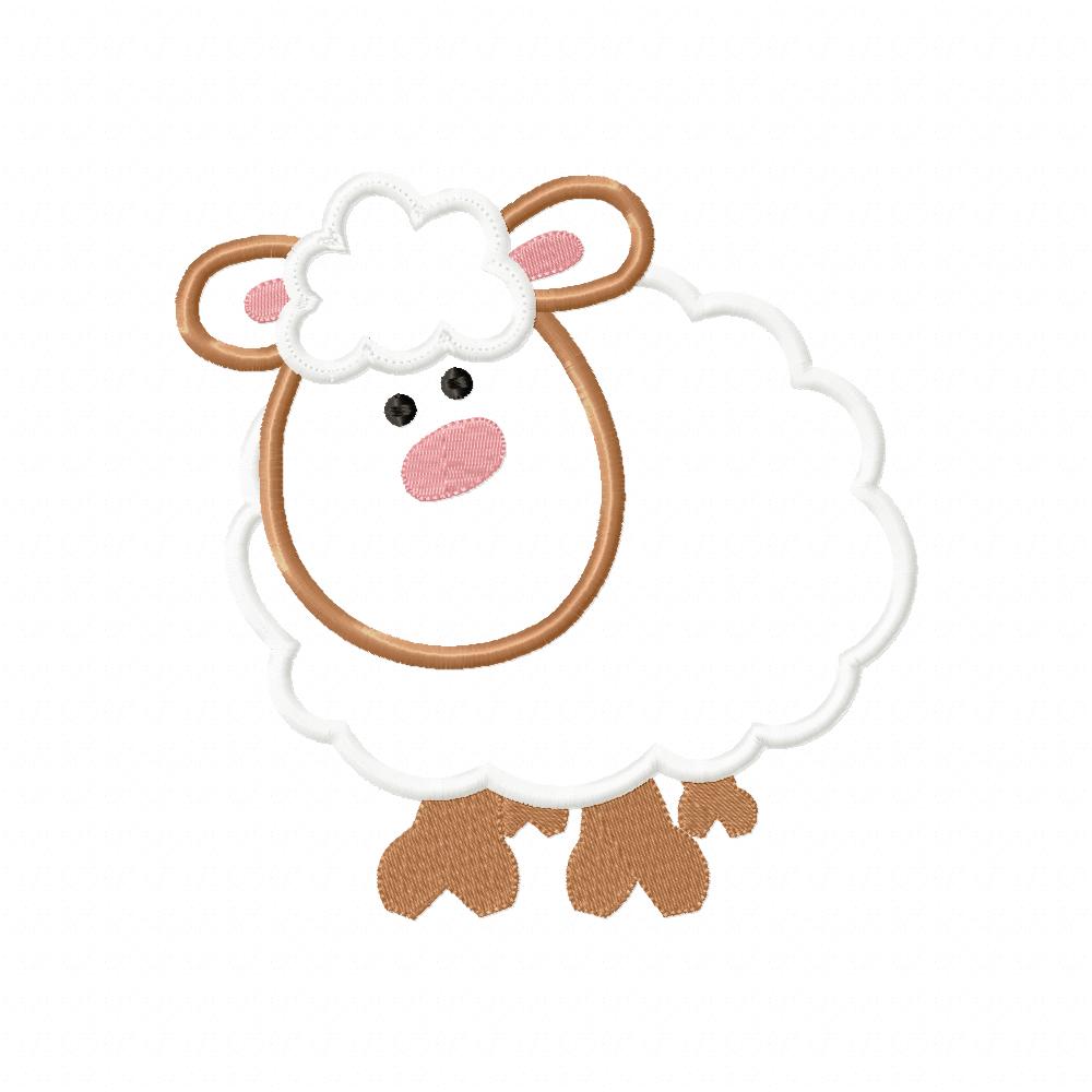 Little Farm Animals Buddies - Applique - Set of 7 designs