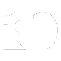 Mouse Ears Boy 10th Birthday Hat Number 10 - Applique - Machine Embroidery Design