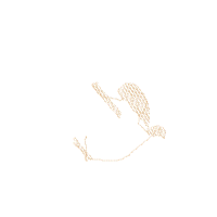 Mouse Girl in Love - Applique Machine Embroidery Design
