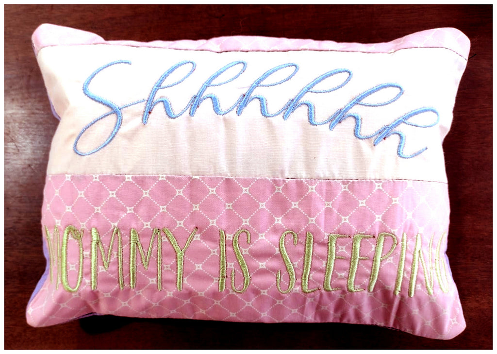 Mother´s Day Pillow - ITH Project - Machine Embroidery Design