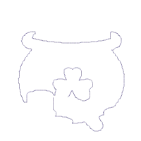 Pot of Gold - Applique - Machine Embroidery Design