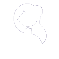 Princess Mermaid Ariel with Dress Cute - Applique - Machine Embroidery Design