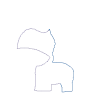 Sweet Unicorn - Applique - Machine Embroidery Design