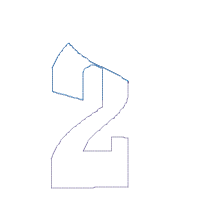 This Cowboy is 2 Two Second Birthday Number 2 - Applique - Machine Embroidery Design