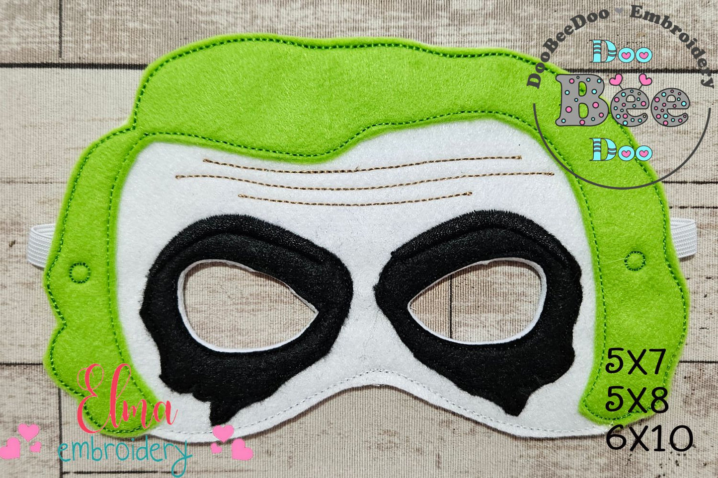 ๐ Why So Serious? Joker Mask โ ITH Project โ Machine Embroidery Design