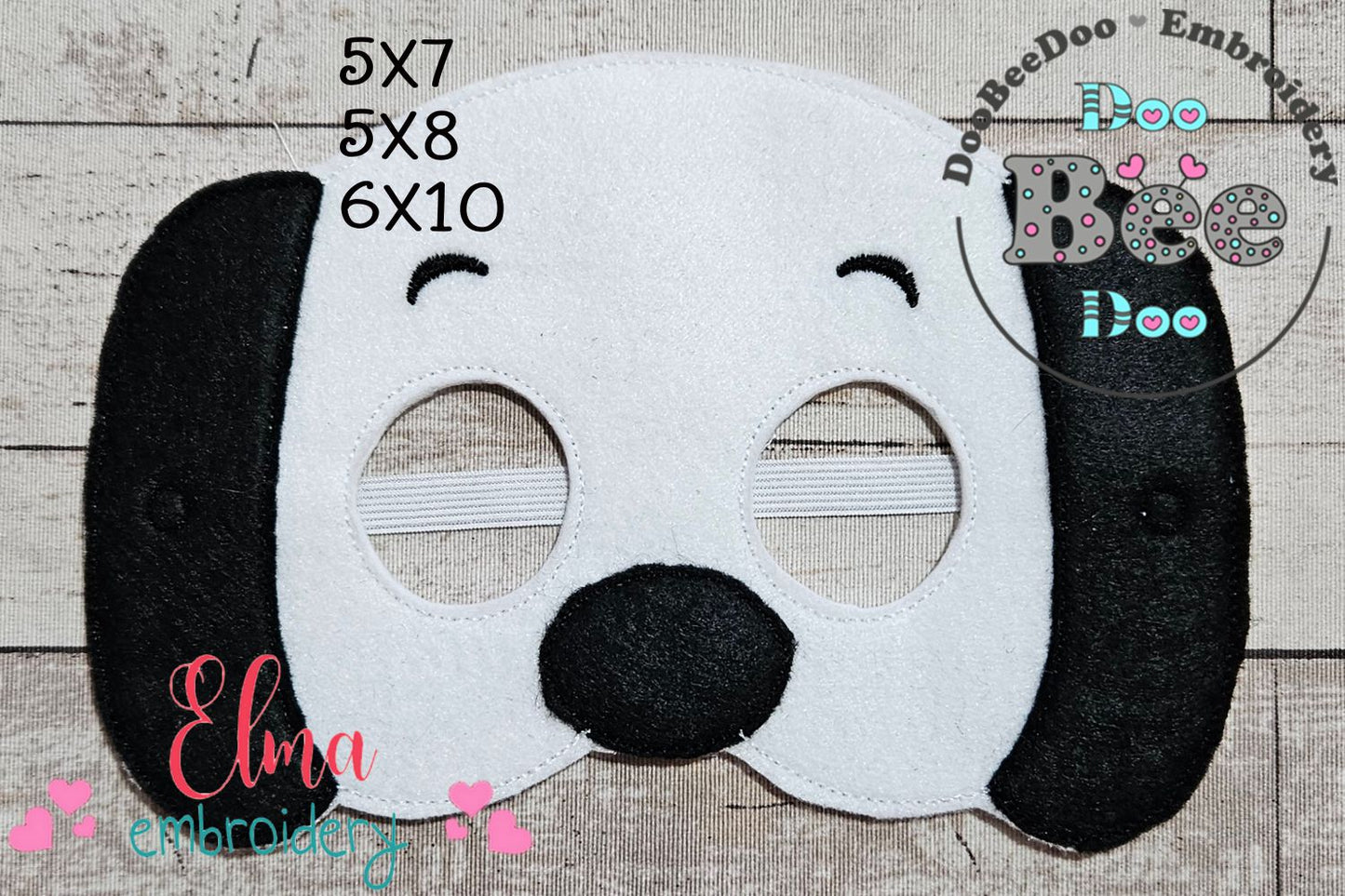Snoopy Mask – Appliqué – ITH Project