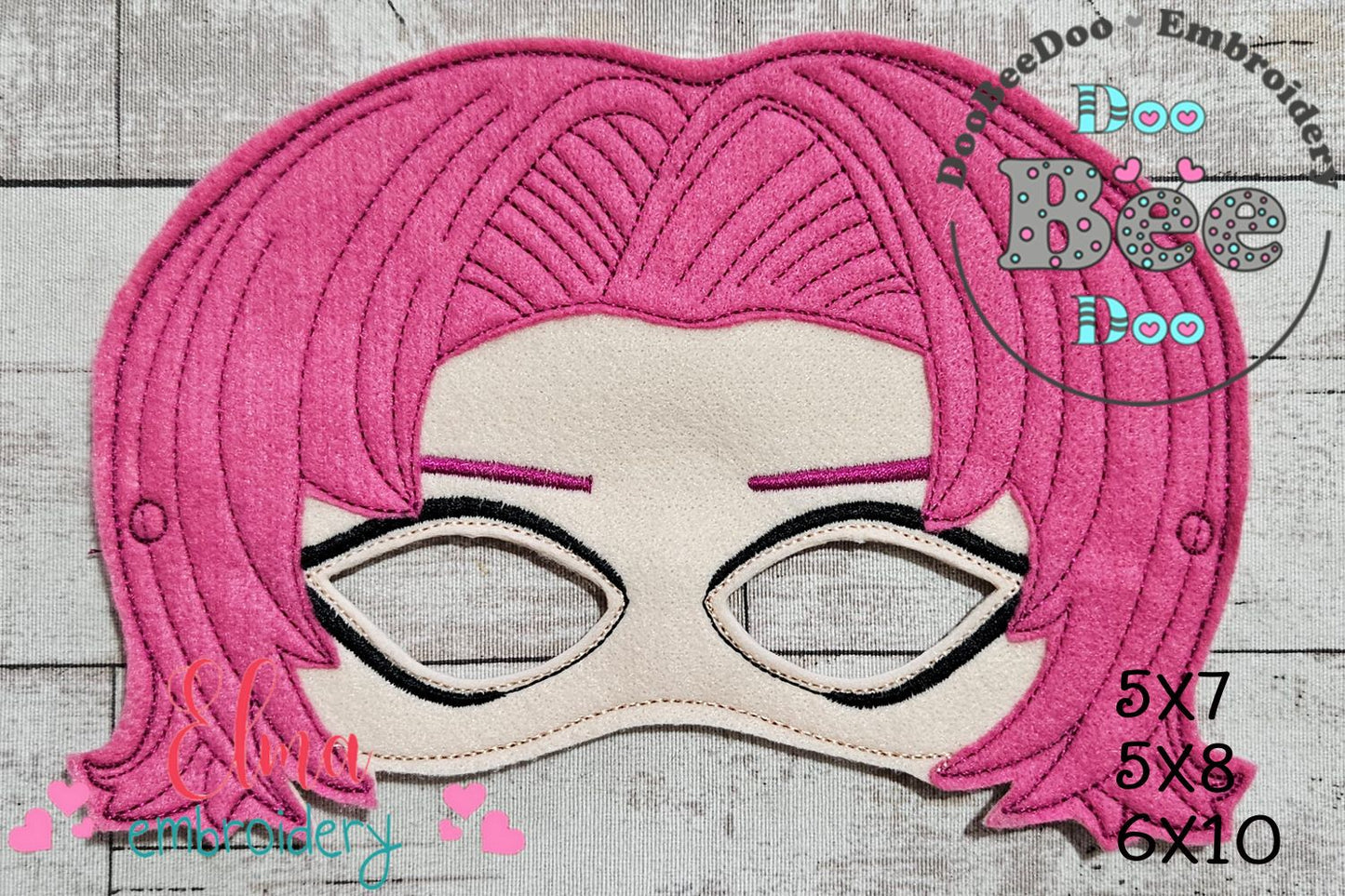 Romance Saja Mask โ Appliquรฉ โ ITH Project