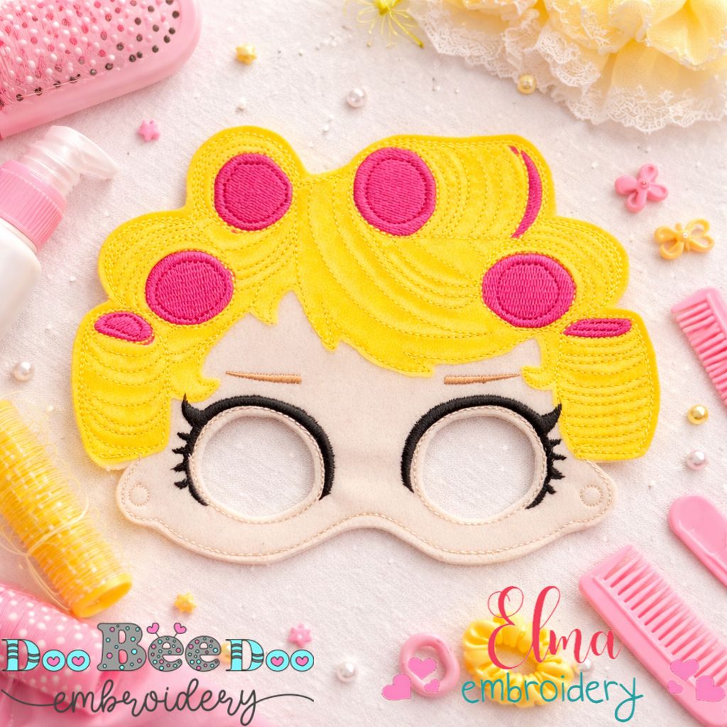 LOL Surprise Doll Mask – Appliqué – ITH Project
