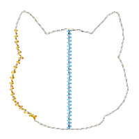 Fox Pacifier Holder - ITH Project - Machine Embroidery Design