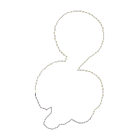 Mermaid Door Ornament - ITH Project - Machine Embroidery Design