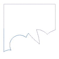 Airplane Frame - Applique