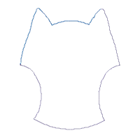 Owl with Big Eyelashes - Applique - Machine Embroidery Design