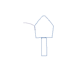 Bird House Number 5 Five 5th Birthday - Applique