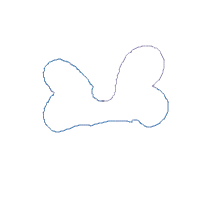 Butterfly, Flowers and Hearts - Applique - Machine Embroidery Design