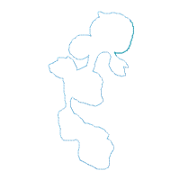 Cats in Love Wreath - ITH Project - Machine Embroidery Design