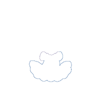 Cute Ballerina Dancing - Applique - Machine Embroidery Design