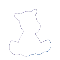 Cute Unicorn - Applique - Machine Embroidery Design