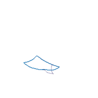 Cute Whale - Applique Embroidery