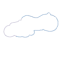 Cloud Daddy's Princess - Applique - Machine Embroidery Design