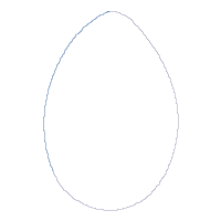 Easter Egg and Bunny - Raggy Applique