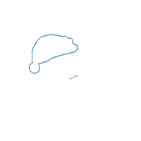 Elephant Hugging a Pillow - Applique