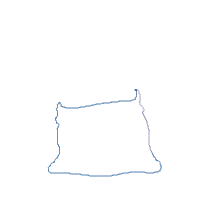 Elf Legs Peeking Out of Coin Bag - Applique