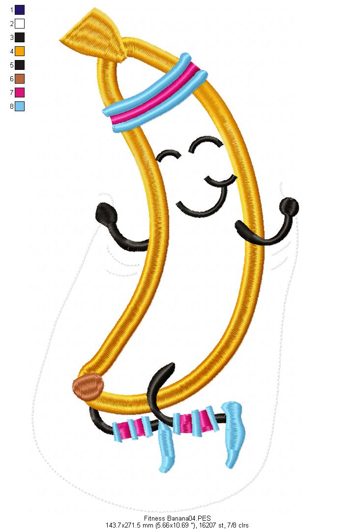 Fitness Banana - Applique