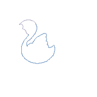 Flamingo and American USA Flag - Applique - Machine Embroidery Design