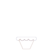 Spring Flower Vase - Applique