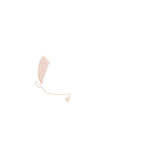 Ginger Girl and Flowers - Rippled