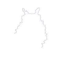 Bah Humbug Grumpy Christmas Cat - Applique