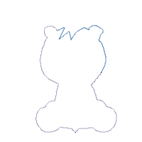 Indian Boho Lion - Applique