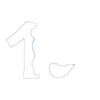 Mermaid 1st Birthday Number One - Applique