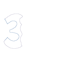 Mermaid Number 3 Three 3rd Third Birthday Number 3 - Applique