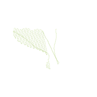 Mermaid Tail - Fill Stitch - Machine Embroidery Design