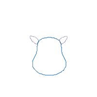 My 1st Christmas Rudolf Reindeer - Applique