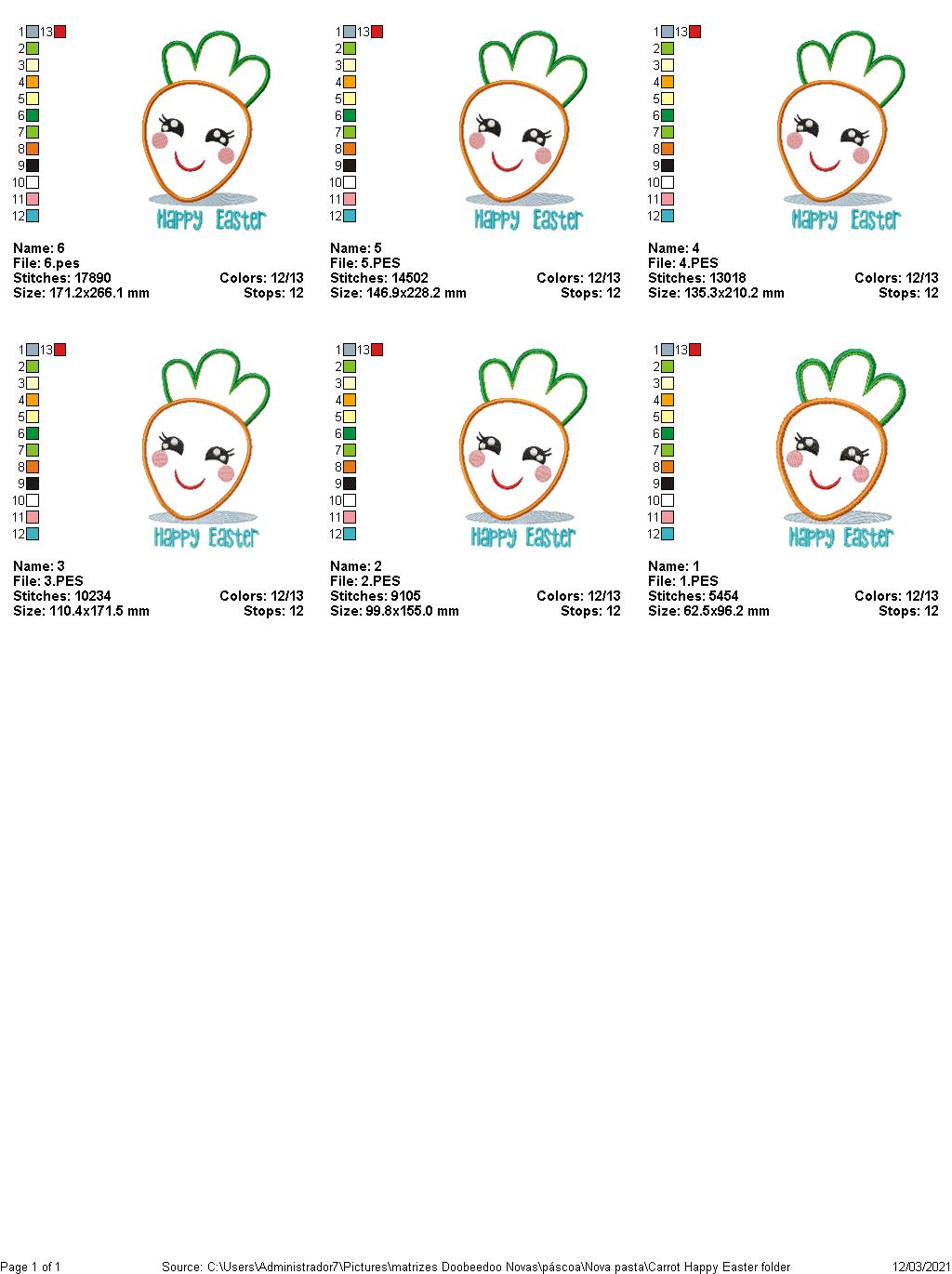 Easter Bunny Dish Cloth Hanger - ITH Project - Machine Embroidery Design