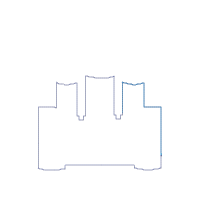 Princess Castle - Applique Machine Embroidery Design