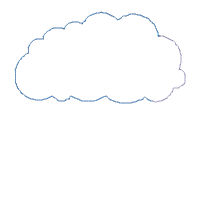 Raining Hearts Raining Love - Applique - Machine Embroidery Design