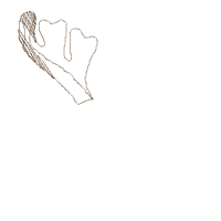 Christmas Rudolph Reindeer - Fill Stitch - Machine Embroidery Design